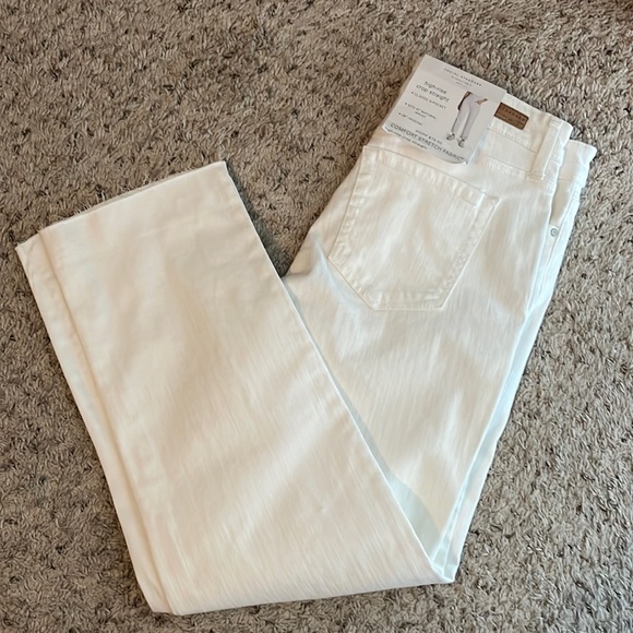 Sanctuary Denim - High rise cropped white jeans